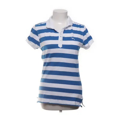 Pikétröja (Blå, Vit) från Albatross Bomull