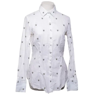 Shirt (White, Multicolored) from Hawes & Curtis Cotton