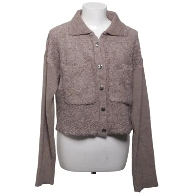Cardigan (Beige) from Trendyol Acrylic, Polyester