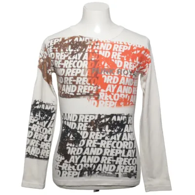 Långärmad t-shirt (Vit, Flerfärgad) från Punk Royal Bomull, Ull