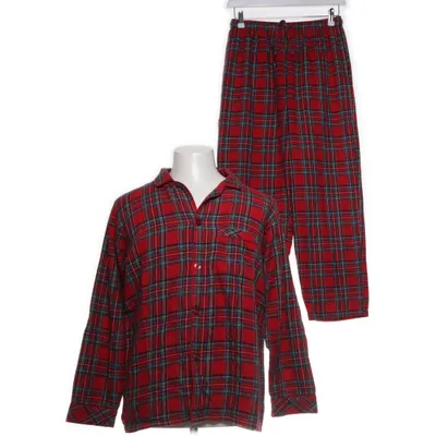 Pyjamas (Röd, Flerfärgad) från PJS Bomull