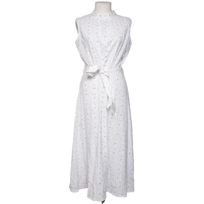 Robe longue (Blanc, Multicolore) de Ao Clothing