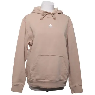 Hoodie (Beige) from Adidas Cotton, Elastane, Recycled polyester