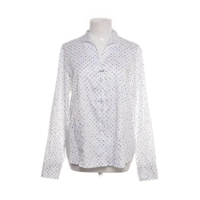 Blus (Vit, Flerfärgad) från Eterna Bomull