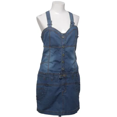 Dungaree dress (Blue) from Halens Cotton, Elastane, Polyester