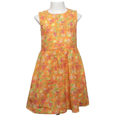 Kleid (Orange, Mehrfarbig) von LC Waikiki Baumwolle