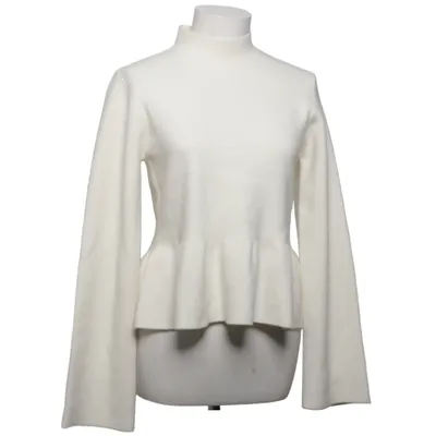 Sweater (White) from Gina Tricot Acrylic, Recycled polyester, Wool