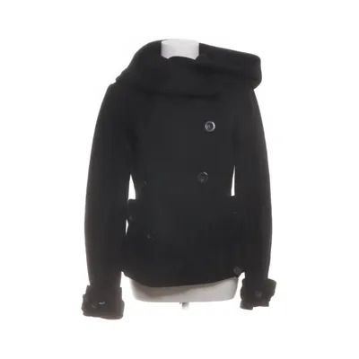 Frakke (Sort) fra Red Rabbit Polyester, Uld