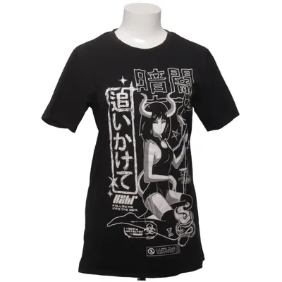 T-shirt (Noir, Blanc) de Killstar Coton