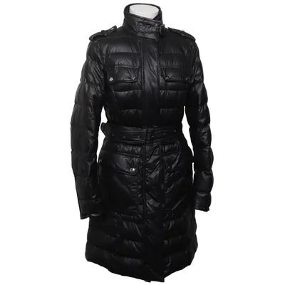 Dunfrakke (Sort) fra Belstaff Polyamid, Polyester