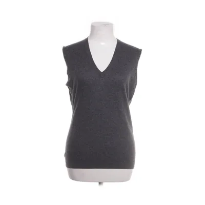 Pull sans manches (Gris) de The Monaco Cashmere Collection Cachemire