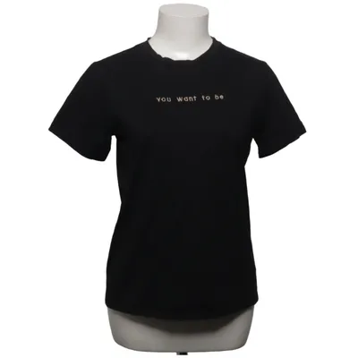 T-shirt (Zwart) van Mangano