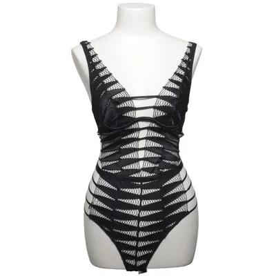Body (Svart) från Agent Provocateur Bomull, Elastan, Polyamid, Polyester, Silke