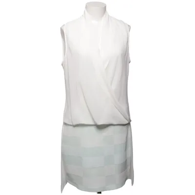 Robe (Blanc, Multicolore) de Explosion Polyester