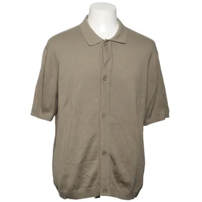 Short sleeve shirt (Beige) from River Island Acrylic, Cotton