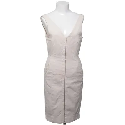 Jurk (Beige) van Acne Katoen, Elastaan