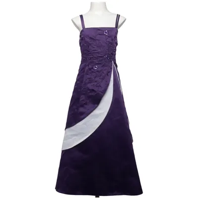Avondjurk (Lila, Wit) van Victoria Kids Polyester