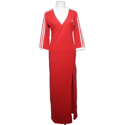 Jurk (Rood, Wit) van Adidas Originals Katoen, Elastaan