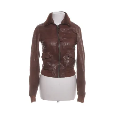 Läderjacka (Brun) från Hilfiger Denim Skinn