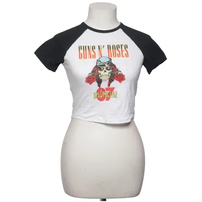 T-shirt (Blanc, Noir) de Guns n' Roses Coton