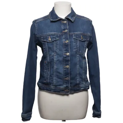 Veste en jean (Bleu) de Fransa Coton, Élasthane