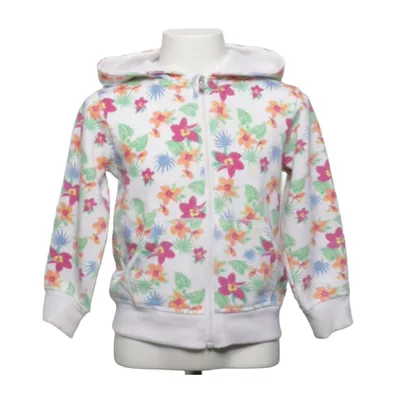 Hoodie (White, Multicolored) from Sweet Heart Cotton, Polyester