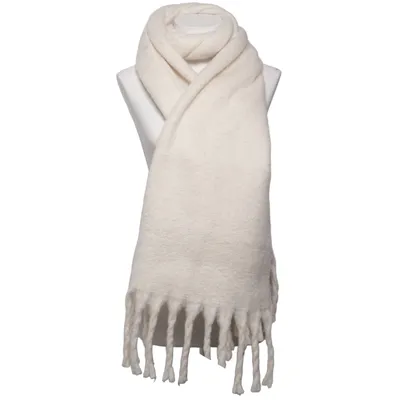Scarf (White) from Glitter Polyester