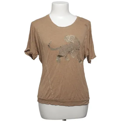 T-shirt (Braun) von Christa Probst Viskose