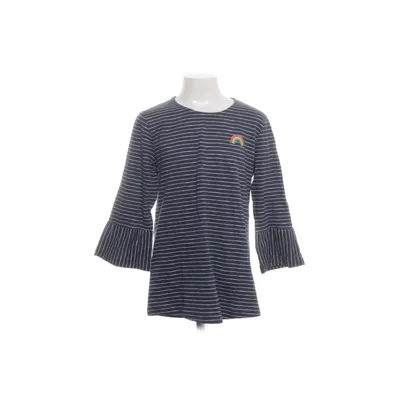 Blouse (Blauw, Wit) van Have A Green Day Organisch katoen