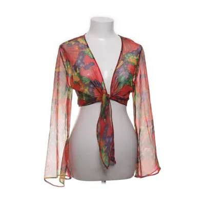 Wrap blouse (Red, Multicolored) from Wear We Wear Polyester