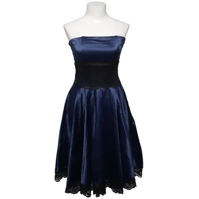 Robe de cocktail (Bleu, Noir) de Koucla Coton, Polyester