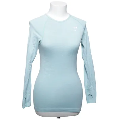 Base layer shirt (Blue) from Gymshark Elastane, Polyamide, Polyester