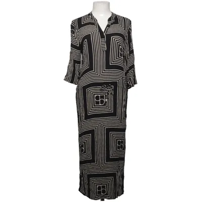 Maxi jurk (Zwart, Wit) van Soaked in Luxury