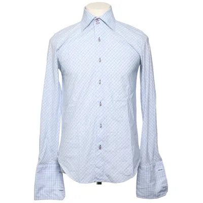 Shirt (Blue) from Moto Cotton, Polyester