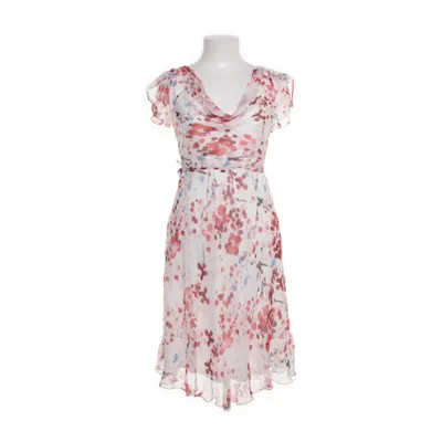 Dress (White, Multicolored) from Luxe by Seraphine Elastane, Silk, Viscose