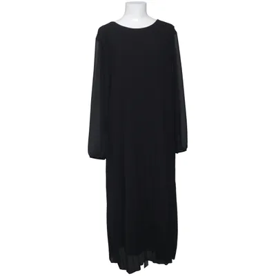 Maxi dress (Black) from Lacony Elastane, Polyester, Viscose