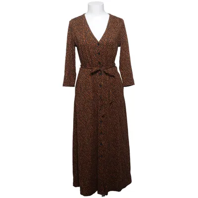 Robe longue (Marron, Noir) de Boden Coton, Modal