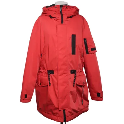 Winterjas (Rood) van Yves Salomon