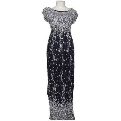 Robe longue (Noir, Blanc) de Classic Fashion Collection Coton, Viscose