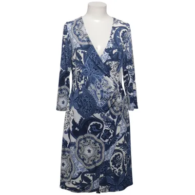 Klänning (Blå, Vit) från Glamour Elastan, Polyester