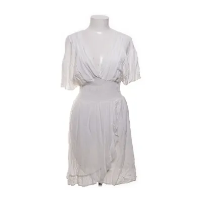 Klänning (Vit) från Stradivarius Elastan, Polyester, Viskos