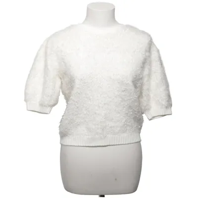 Sweater (White) from Pieces Acrylic, Polyamide