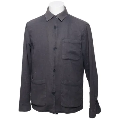 Skjortejakke (Grå) fra East West Bomuld, Elastan, Polyester
