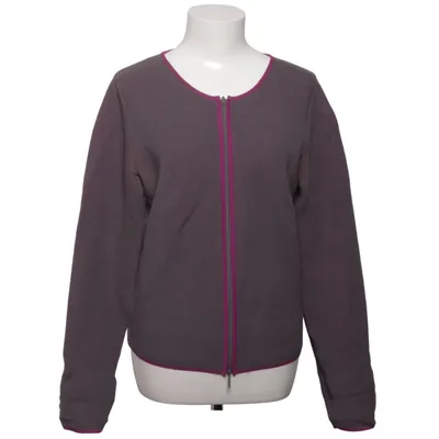 Strickjacke (Grau, Lila) von Pennyblack