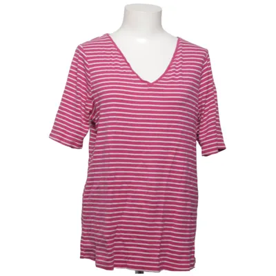 T-shirt (Pink, White) from Lane Bryant Cotton