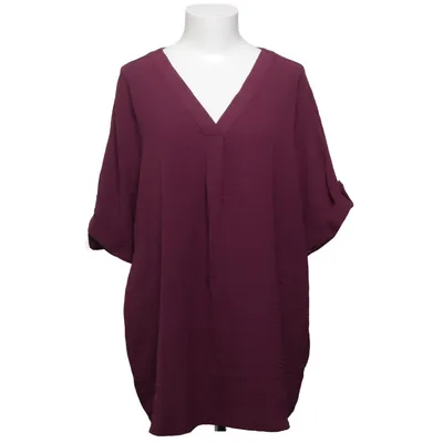 Topp (Lila) från ONLY Carmakoma Återvunnen polyester