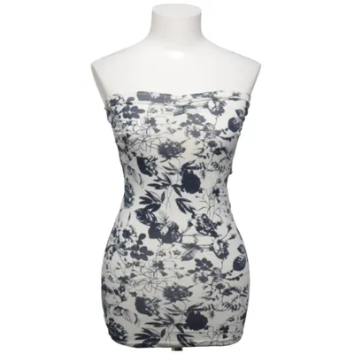 Tube top (Black, White) from JC Cotton, Elastane