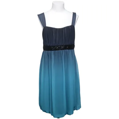 Cocktail dress (Blue, Black) from Montego Polyester