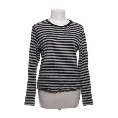 Långärmad t-shirt (Svart, Grå) från Monki Bomull, Modal, Viskos