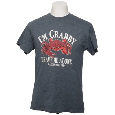 T-shirt (Grå) från Gildan Bomull, Polyester